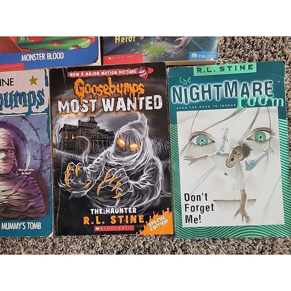 Vintage Lot 13 R.L. Stine Fear Street PB Goosebumps Series 2000 Mummy's Tomb - Picture 7 of 14